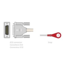 CAVO PAZIENTE ECG 2,2 m -...